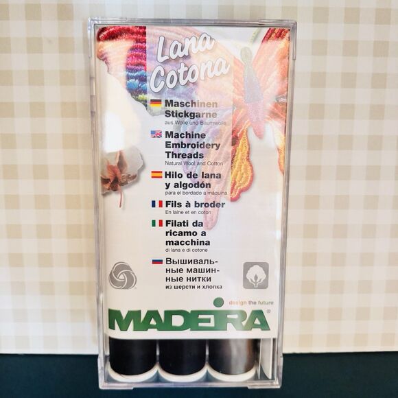 Madeira Cotona 100% Cotton Embroidery Thread Set 18x200m Spools Made in Germany - Picture 7 of 10